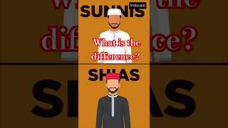 Sunnis and Shias Whats the difference sunni shia islamicteachings [upl. by Burnett]