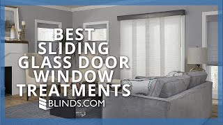 Best Sliding Glass Door Window Treatments  Blindscom [upl. by Merow579]