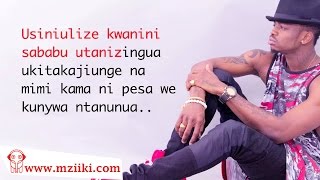 Nataka Kulewa Lyrical Video  Diamond Platnumz [upl. by Davina]