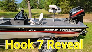 Lowrance Hook 7 Reveal install Bass Tracker Vassmotorsports [upl. by Pepita]