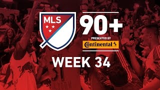 Best of MLS Week 34 2015  90 [upl. by Dirgis]