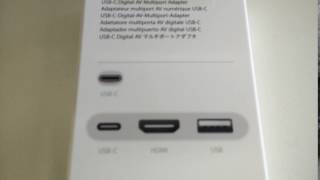 Apple USBC Digital AV Multiport Adapter  MJ1K2ZMA [upl. by Aliakam]