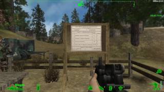 Americas Army 2 Training MOUT Shoot House M4A1  Basic Training [upl. by Ranzini]