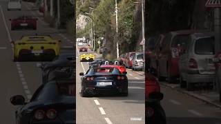 Ferrari 812 GTS with Novitec exhaust vs Ferrari F12 TDf stock sound [upl. by Akfir]