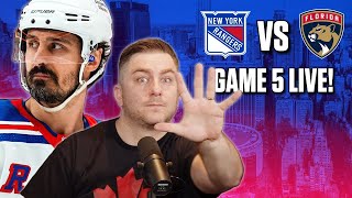 Stanley Cup Playoffs  Florida Panthers vs New York Rangers Game 5 LIVE w Steve Dangle [upl. by Guss]