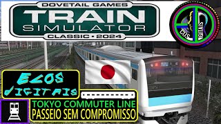 TRAIN SIMULATOR CLASSIC 2024   TOKYO COMMUTER LINE  JR TRAIN [upl. by Lothar]