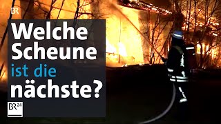 Kripo ermittelt wegen Brandserie Um Schongau brennen die Scheunen  Abendschau  BR24 [upl. by Hanshaw]