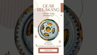 Gear Belakang Tiger 43T Harga Rp 95700 《 Link Pembelian Di Deskripsi  Komen 》 [upl. by Lasky594]