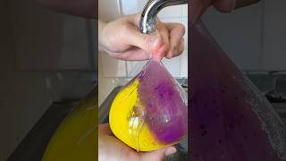 🫶🏻💦💜💛🩵🔮🤫 DIY NANO TAPE BUBBLE experiment funny nanotape diy bubble shorts satisfying [upl. by Alia]