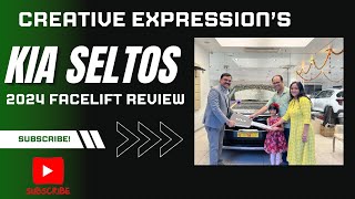 Kia seltos review in India facelift 2024 [upl. by Oicneconi794]