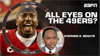 Stephen A DOESN’T THINK the 49ers beat the Lions WITHOUT Deebo Samuel  First Take [upl. by Nigel338]