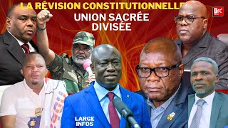 🔥🔥🔥 LA RÉVISION CONSTITUTIONNELLE  UNION SACRÉE DIVISÉE LARGE INFOS AVEC PAULIN KALAMBA [upl. by Eynttirb]