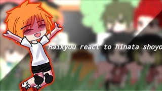 haikyuu react to hinata shoyogacha nox2 part🇺🇸🇷🇺 [upl. by Svend]