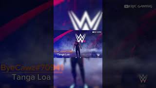 WWE2K24 Tanga Loa entrance BLOODLINE 20 ☝🏾🩸 [upl. by Zoubek]