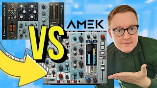 BXCONSOLE AMEK 9099 Plugin Alliance vs ACUSTICA AUDIO AMETHYST 4  AMEK console plugin shootout [upl. by Gaspar]