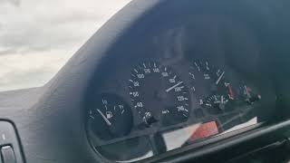 BMW e46 316i 105hp Top Speed Autobahn Acceleration M43TU [upl. by Gilburt]