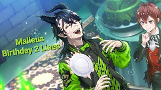 Twisted Wonderland  Malleus Draconia Birthday 2 Lines ENG subs [upl. by Atilam]