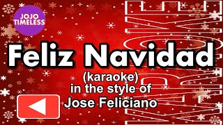 Feliz Navidad karaoke [upl. by Lleznol495]