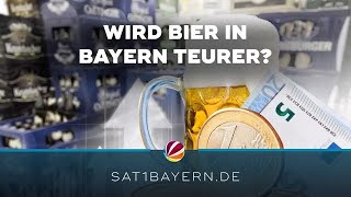 Bis zu 30 Euro pro Kasten Wird Bayerns Bier teurer [upl. by Eirret]