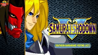 Samurai Shodown V  Southern Barbarians Visiting Tam Tam and Charlotte Theme AST [upl. by Grosz]