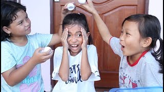 Unboxing Mainan Anak Egged On  Game Seru Pecah Telur Mainan  Egg Roulette Game [upl. by Muns]