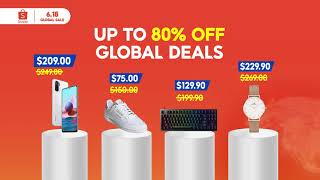 Shopee 618 Great Global Sale [upl. by Odilo]