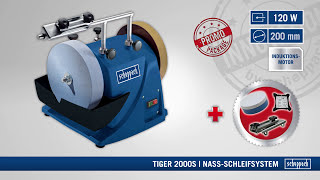 scheppach  NassSchleifsystem TIGER 2000S  DE [upl. by Anoyet]