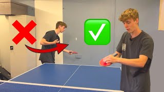 5 Steps to IMPROVE Your Table Tennis Serve [upl. by Jami]