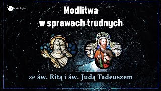 Różaniec TAJEMNICE BOLESNE w sprawach trudnych ze św Ritą i św Judą Tadeuszem [upl. by Ettenna]