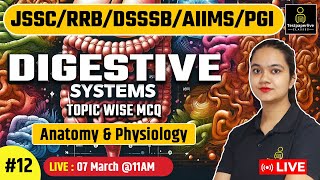 Digestive system MCQ  Anatomy amp Physiology  Topic wise MCQ  lab Technician DMLT amp MLT Classes [upl. by Nanice]