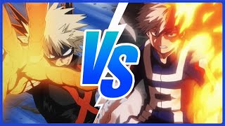 MHA Shoto VS Bakugo Qui gagne [upl. by Otila]