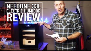 Needone 33L Electric Humidor Review [upl. by Wiles]