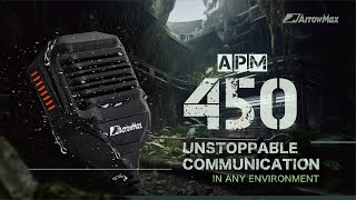 Unboxing the extreme IP67 Microphone APM450 for your Motorola Kenwood Hytera Baofeng ICOM [upl. by Hubey249]