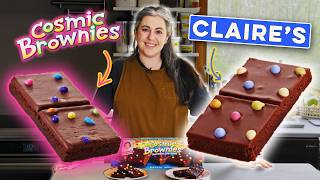 I Tried Making Homemade Cosmic Brownies  Claire Recreates [upl. by Sowell571]