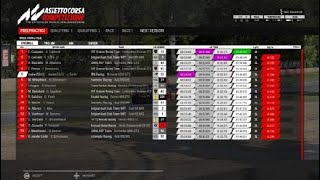 Assetto Corsa CompetizioneMcLaren 650S GT3 Zolder track Zolder Sprint Race Weekend [upl. by Noonberg405]