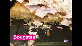 How to make Bougatsa  Greek Custard Pie [upl. by Spector756]