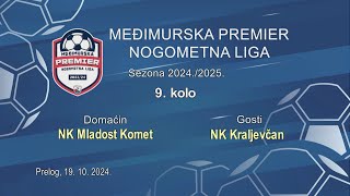 NK Mladost Komet 11 NK Kraljevčan 9 kolo Međimurska Premier liga 2425 Prelog 19102024 [upl. by Matilde]