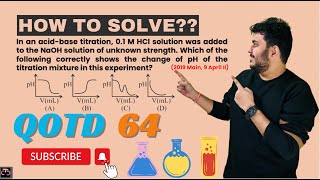 In an acidbase titration 01 M HCl solution thecurlychemist9953 jeepyq jeemains jeeadvanced [upl. by Ener]