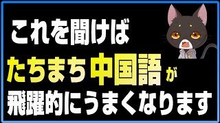 これを聞けば中国語がたちまち飛躍的にうまくなります！ゼロから始める中国語学習効率よく中国語を勉強する ネイティブ中国語 中国語 中国語初心者 中国語リスニング 中国語会話フレーズ [upl. by Feil883]