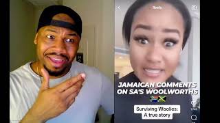 Jamaican comments on South Africas WoolWorths [upl. by Eisle]