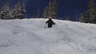 One Hot Minute How to Ski Moguls on Telemark Skis [upl. by Orwin777]