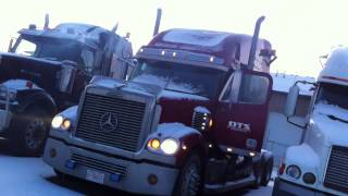 Detroit Diesel 60 Series cold start [upl. by Lamb]