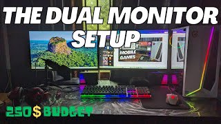 Ultimate Dual Monitor Setup  Msi Productivity Monitor Pro Mp2412 [upl. by Nuncia]