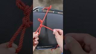 simple steps to tie a great truckers hitch [upl. by Htbazile]