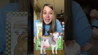 Fun FARM ANIMAL PUZZLE kidslearning preschoollearning toddlerlearning [upl. by Aij674]