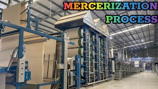 Mercerization of Cotton Fabric  Mercerization Process in Textile [upl. by Littlejohn]