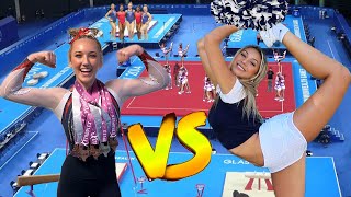 Gymnastics competition VS Cheer competition [upl. by Smitt]