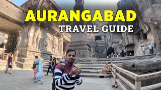 Aurangabad Tourist Places  Ellora Caves  Devgiri Fort  Aurangabad Tour Plan amp Budget [upl. by Ayk]