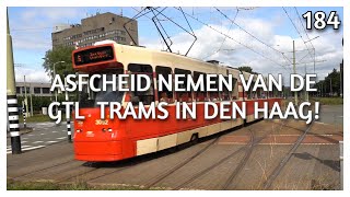 AFSCHEID NEMEN VAN DE GTL TRAMS IN DEN HAAG 🚋 REIS VLOG 184 [upl. by Aiel884]