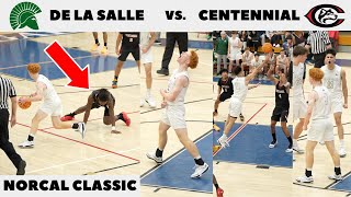 De La Salle vs Centennial  Full Game  Leo Ricketts amp Ibrahim Monawar Go Off Combined 43pts [upl. by Eesdnil]